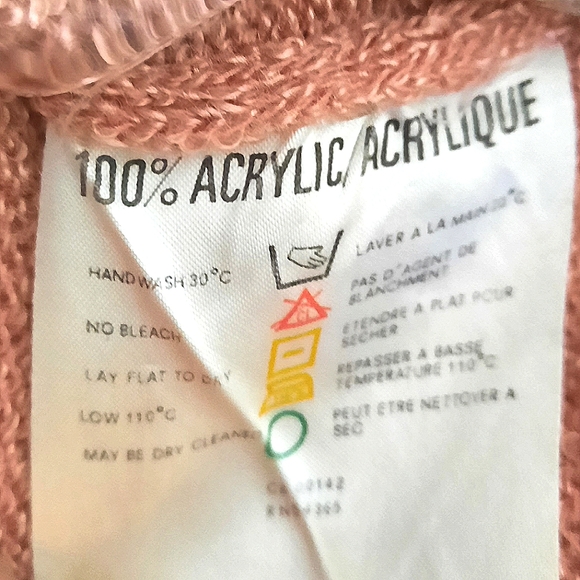 TAN JAY Dusty Rose, Short Sleeve, Knit Pullover - Picture 5 of 5